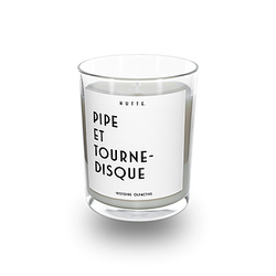 Hutte - Pipe Et Tourne Disque - Jeanne Candle