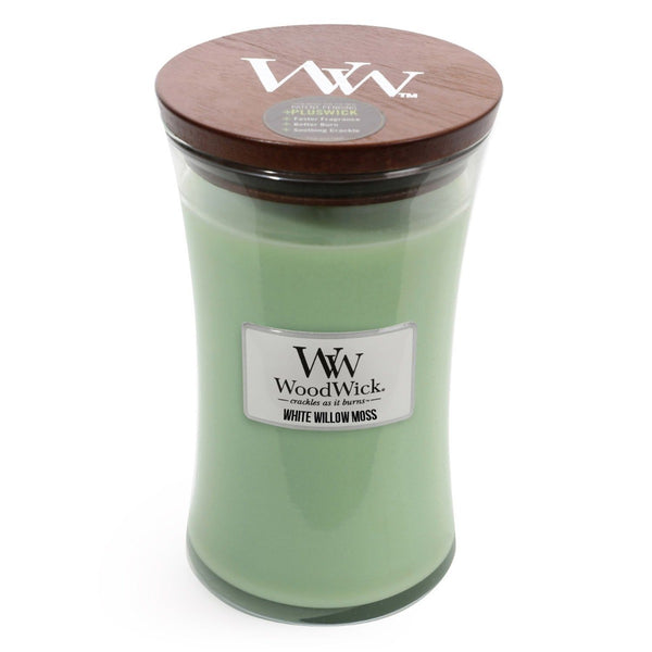 WOODWICK - WHITE WILLOW MOSS - CANDLE 4 YOU