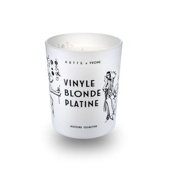Hutte - Vinyle Blonde Platine - Jeanne Candle