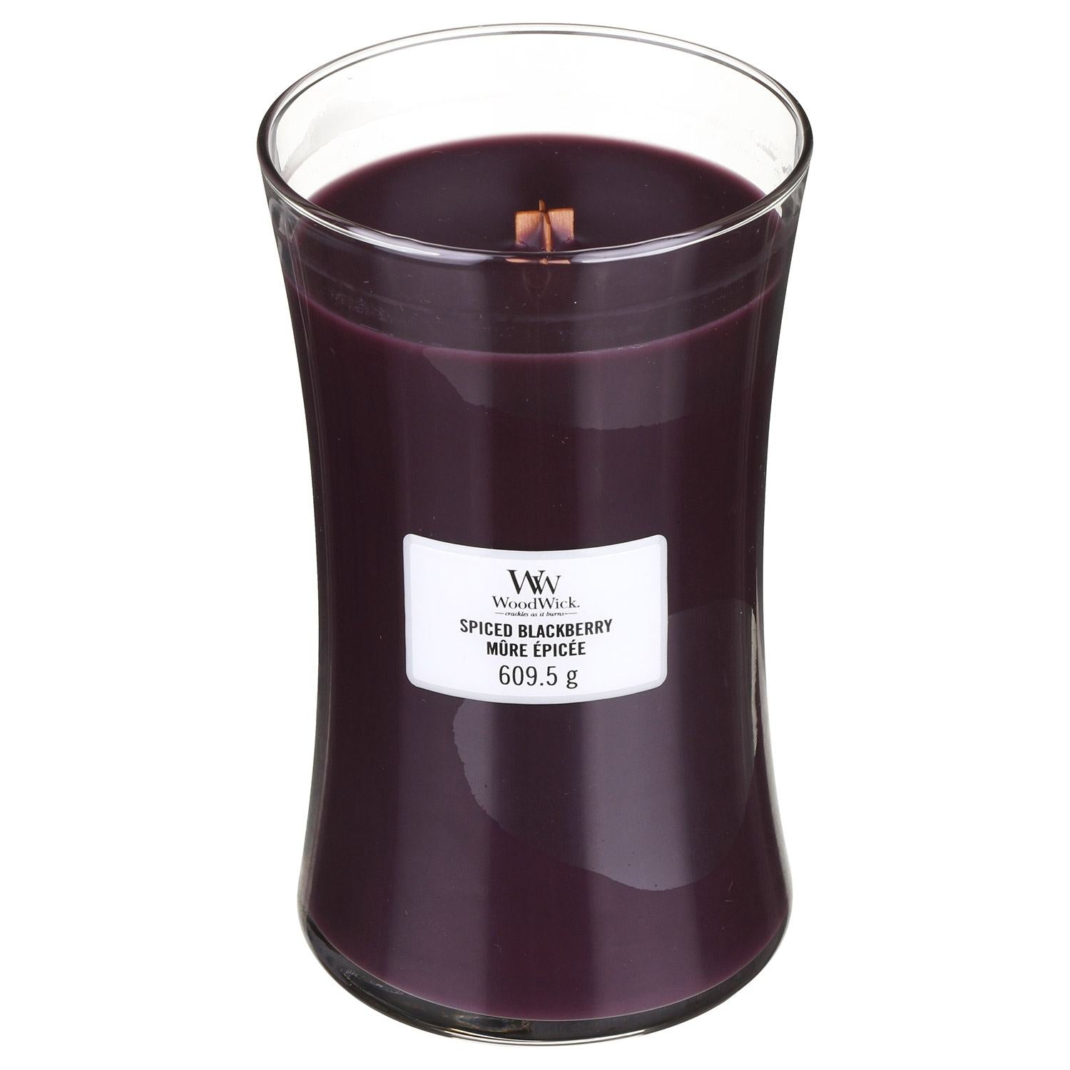 WOODWICK - SPICED BLACKBERRY - CANDLE 4 YOU