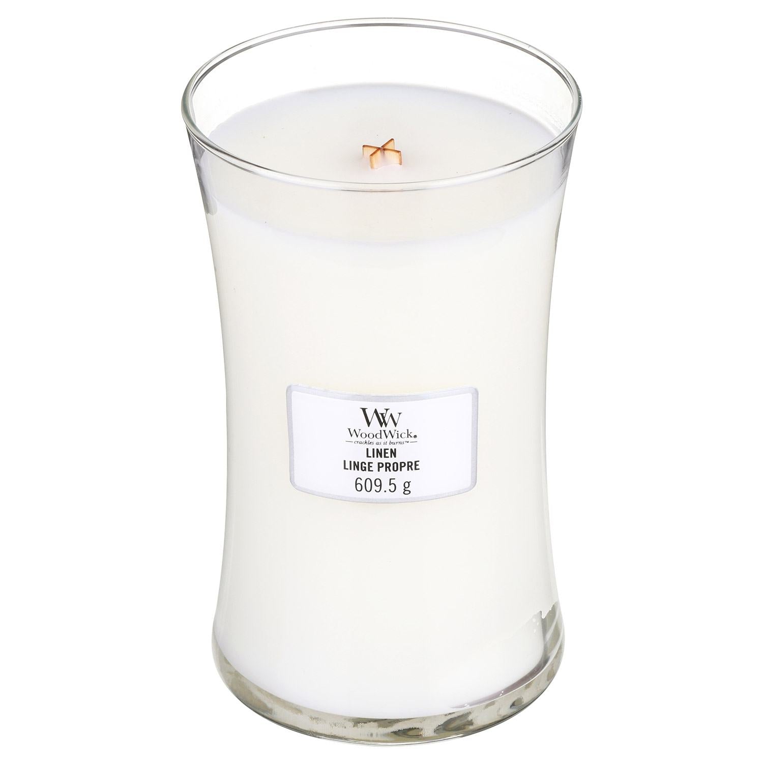 WOODWICK LINEN - CANDLE 4 YOU